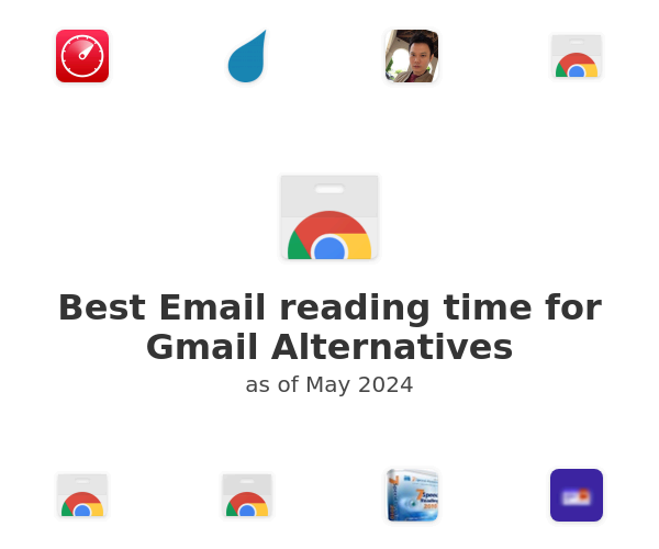 Best Email reading time for Gmail Alternatives
