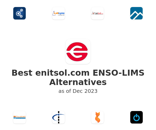 Best enitsol.com ENSO-LIMS Alternatives