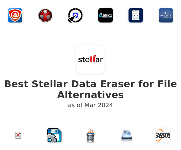 Best Stellar Data Eraser for File Alternatives