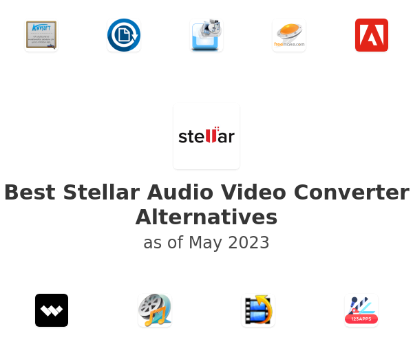 Best Stellar Audio Video Converter Alternatives
