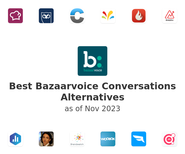 Best Bazaarvoice Conversations Alternatives
