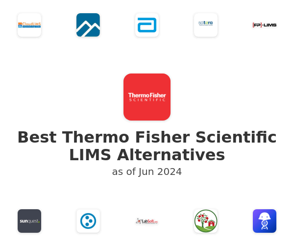 Best Thermo Fisher Scientific LIMS Alternatives