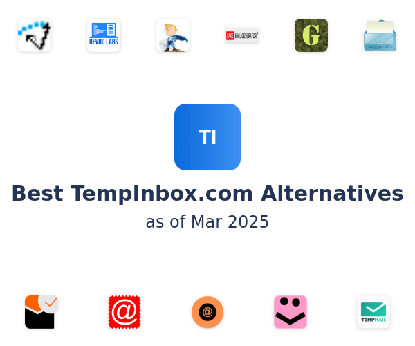 Best TempInbox.com Alternatives