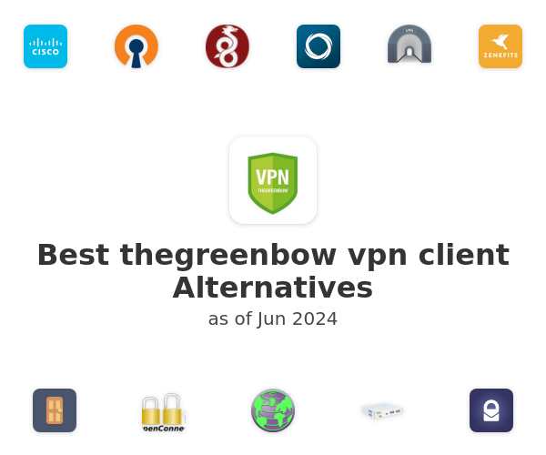 Best thegreenbow vpn client Alternatives