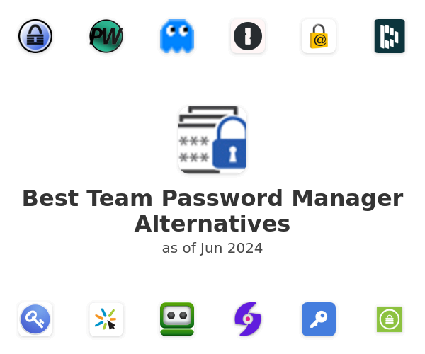Best Team Password Manager Alternatives
