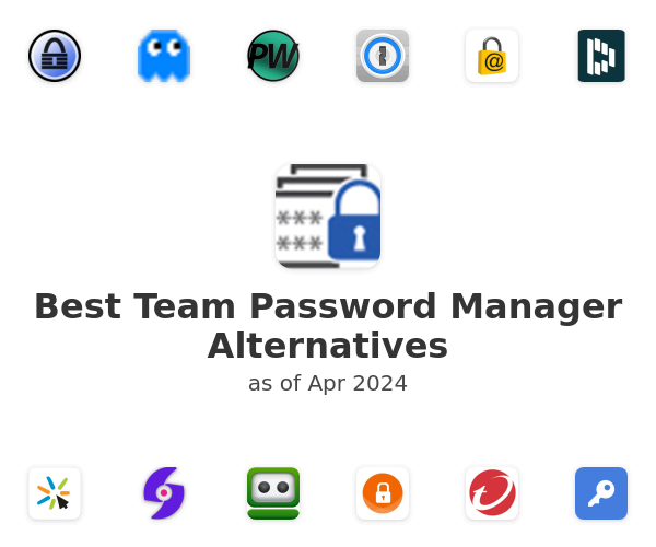Best Team Password Manager Alternatives