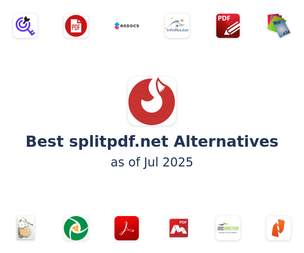 Best splitpdf.net Alternatives