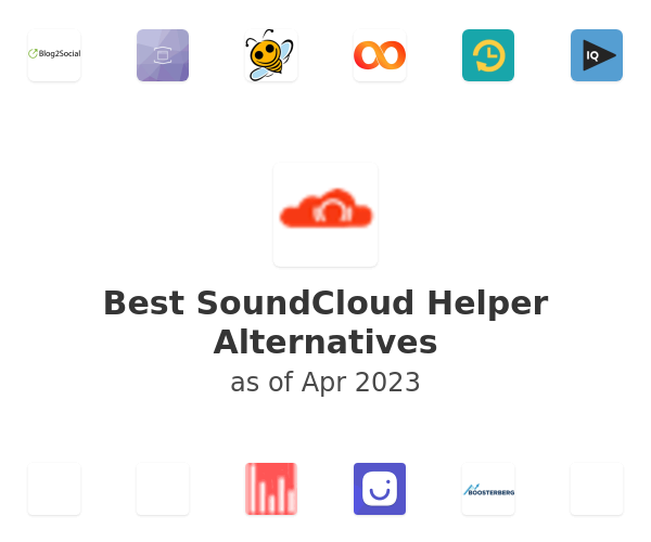 Best SoundCloud Helper Alternatives