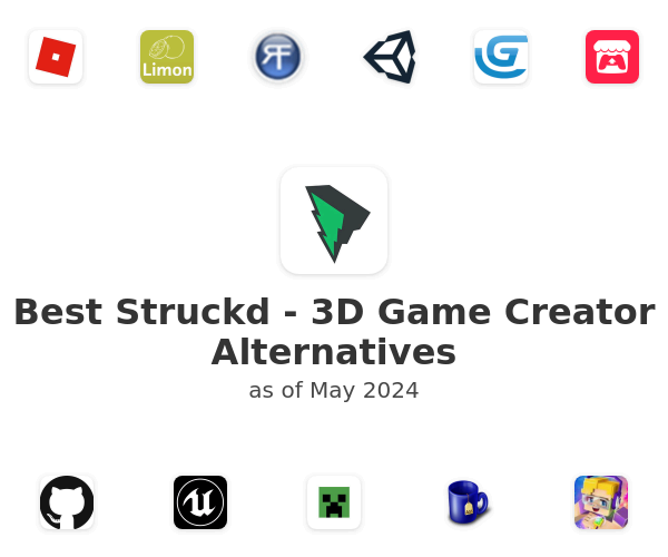 Best Struckd - 3D Game Creator Alternatives