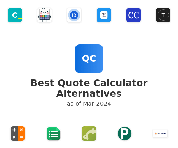 Best Quote Calculator Alternatives