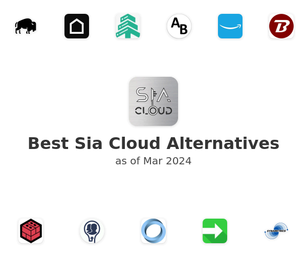 Best Sia Cloud Alternatives