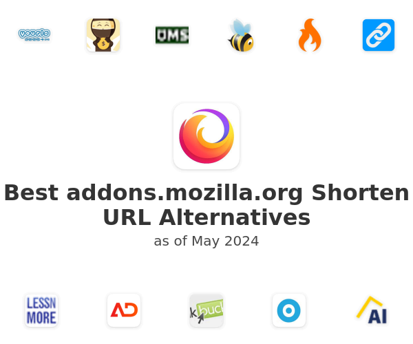 Best addons.mozilla.org Shorten URL Alternatives