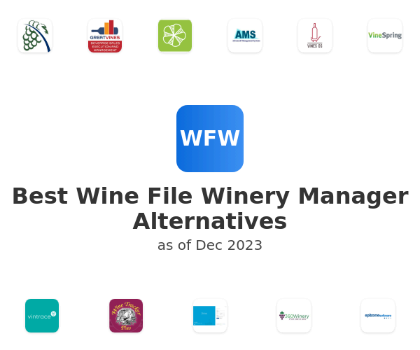 Best Wine File Winery Manager Alternatives