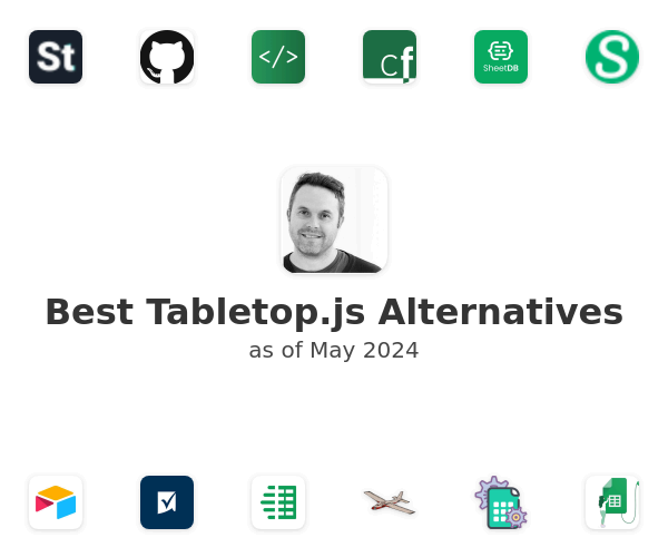 Best Tabletop.js Alternatives