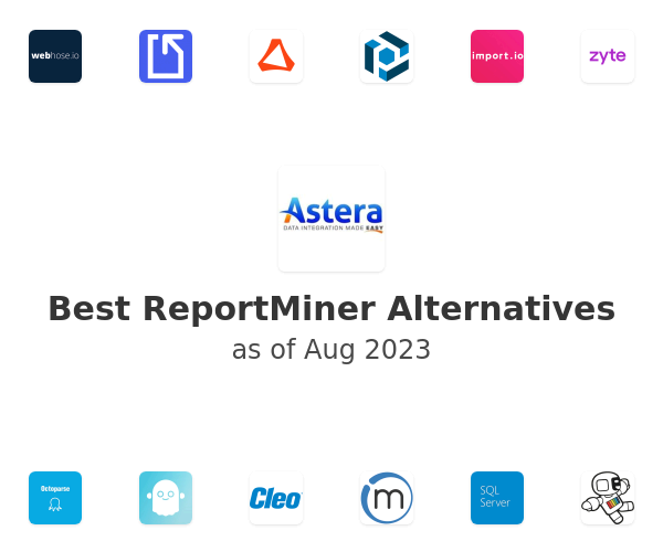 Best ReportMiner Alternatives