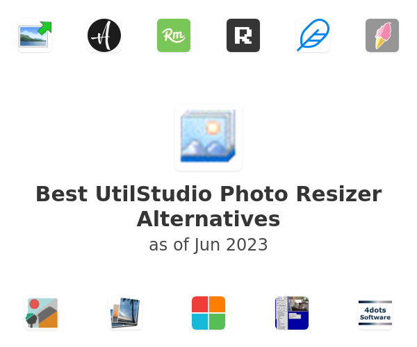 Best UtilStudio Photo Resizer Alternatives