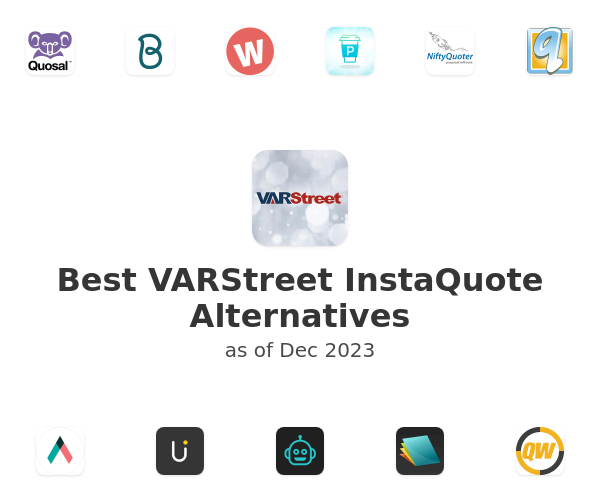 Best VARStreet InstaQuote Alternatives