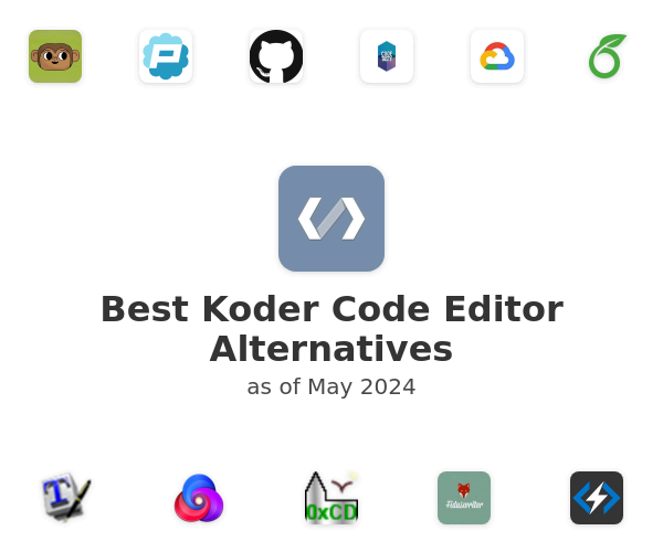 Best Koder Code Editor Alternatives