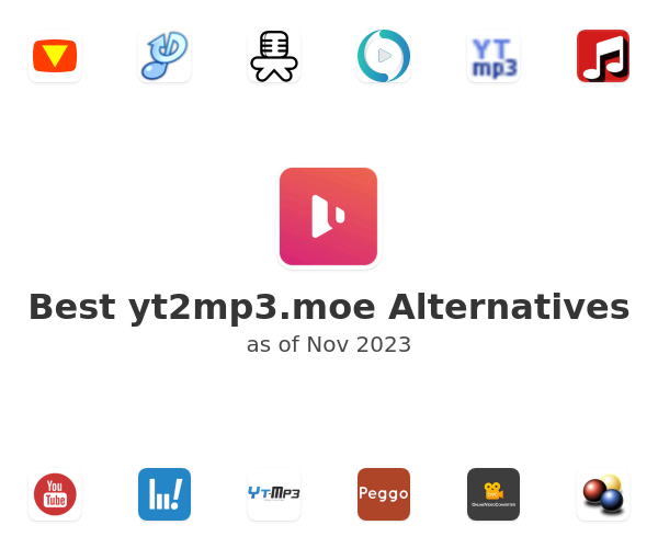 Best yt2mp3.moe Alternatives