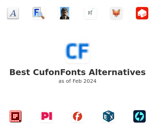 Best CufonFonts Alternatives