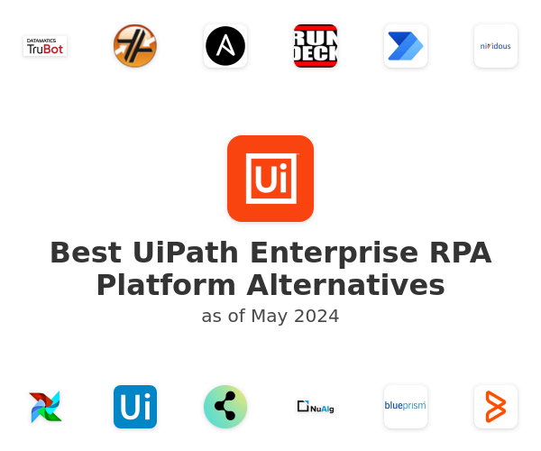 Best UiPath Enterprise RPA Platform Alternatives