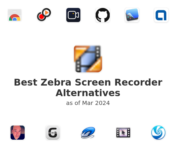 Best Zebra Screen Recorder Alternatives