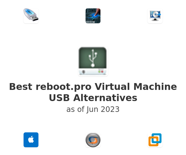 Best reboot.pro Virtual Machine USB Alternatives