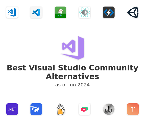 Best Visual Studio Community Alternatives