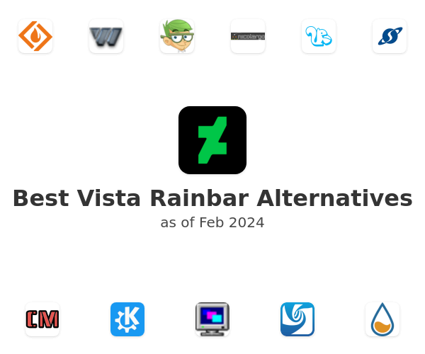 Best Vista Rainbar Alternatives