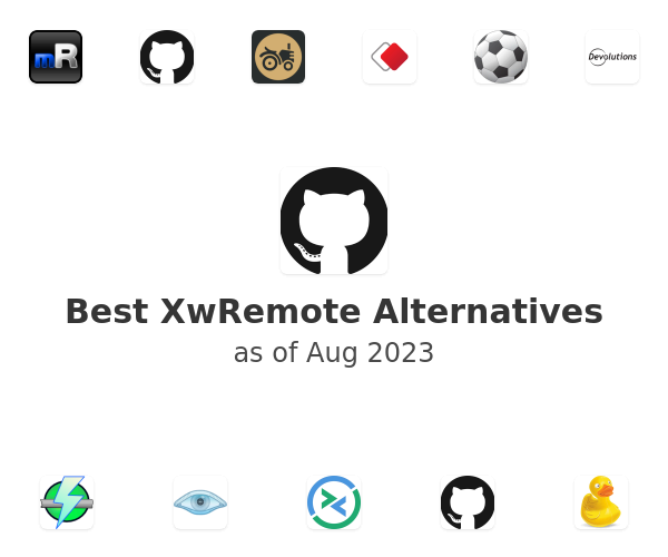 Best XwRemote Alternatives