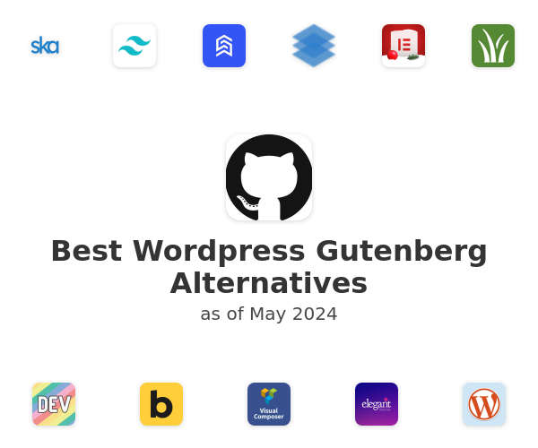Best Wordpress Gutenberg Alternatives