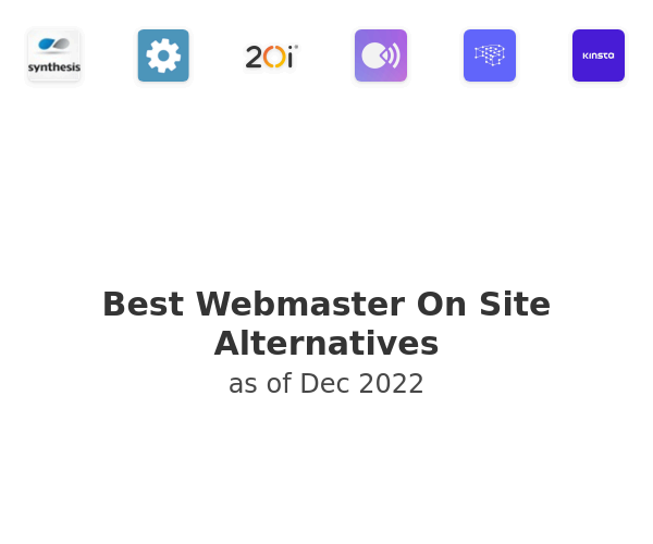 Best Webmaster On Site Alternatives