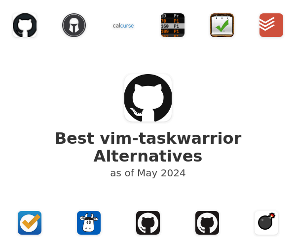 Best vim-taskwarrior Alternatives