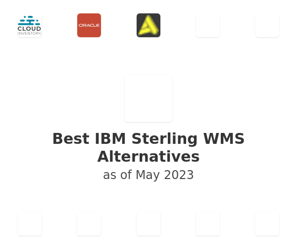 Best IBM Sterling WMS Alternatives