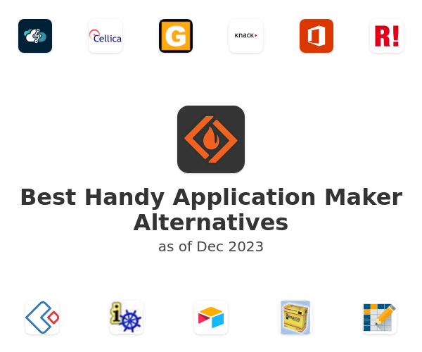 Best Handy Application Maker Alternatives