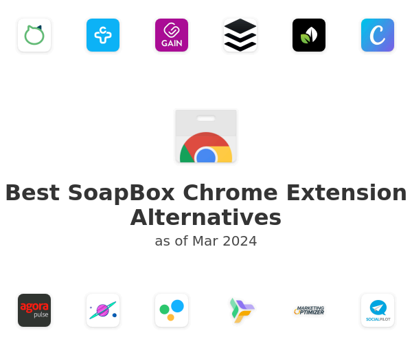 Best SoapBox Chrome Extension Alternatives
