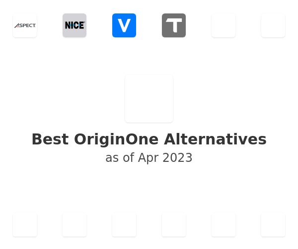 Best OriginOne Alternatives