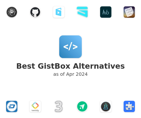 Best GistBox Alternatives