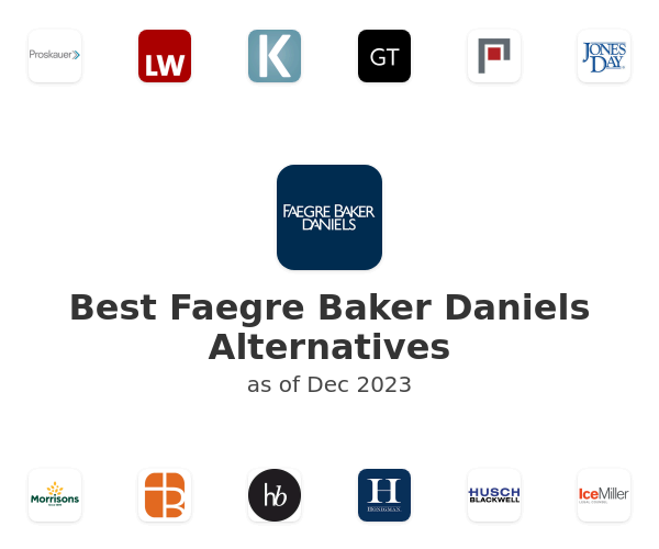 Best Faegre Baker Daniels Alternatives