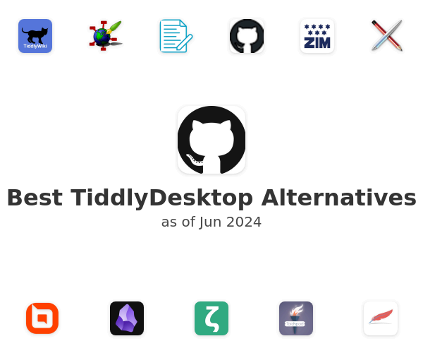 Best TiddlyDesktop Alternatives
