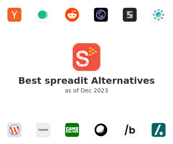 Best spreadit Alternatives