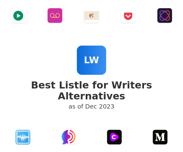 Best Listle for Writers Alternatives