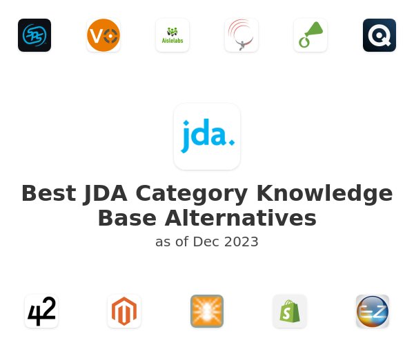 Best JDA Category Knowledge Base Alternatives