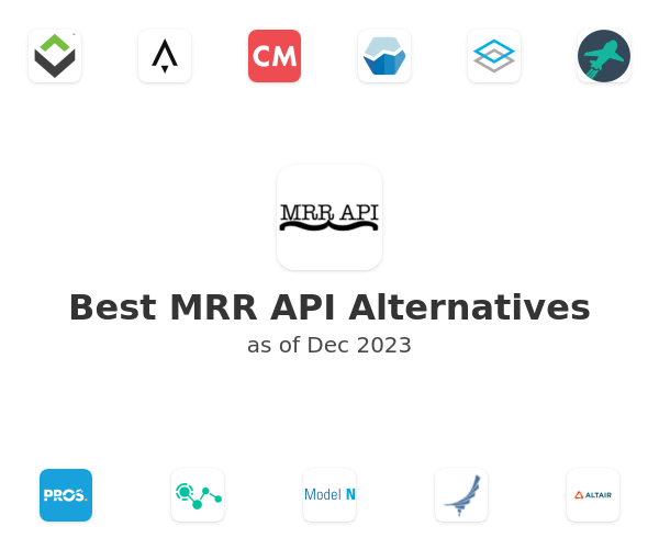 Best MRR API Alternatives