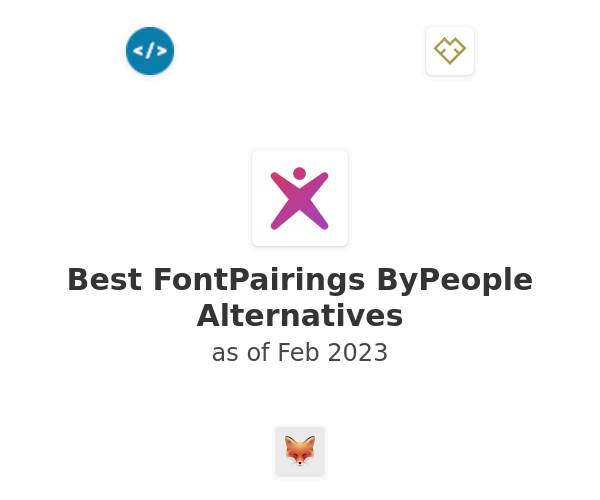 Best FontPairings ByPeople Alternatives
