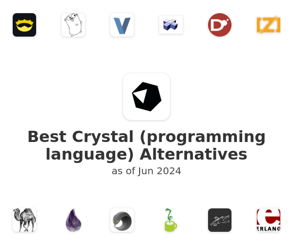 Best Crystal (programming language) Alternatives