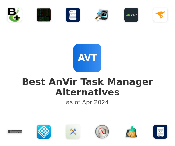 Best AnVir Task Manager Alternatives