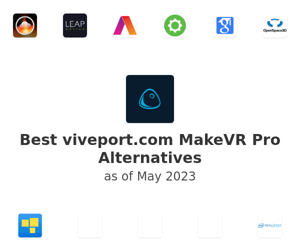 Best viveport.com MakeVR Pro Alternatives