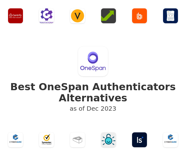 Best OneSpan Authenticators Alternatives