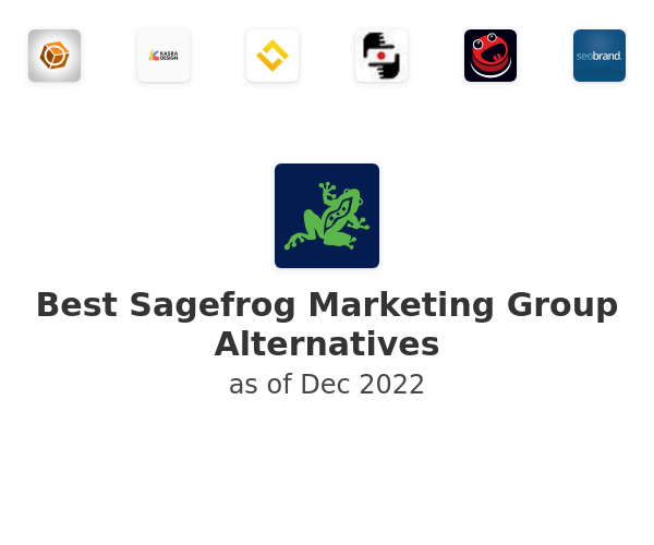 Best Sagefrog Marketing Group Alternatives